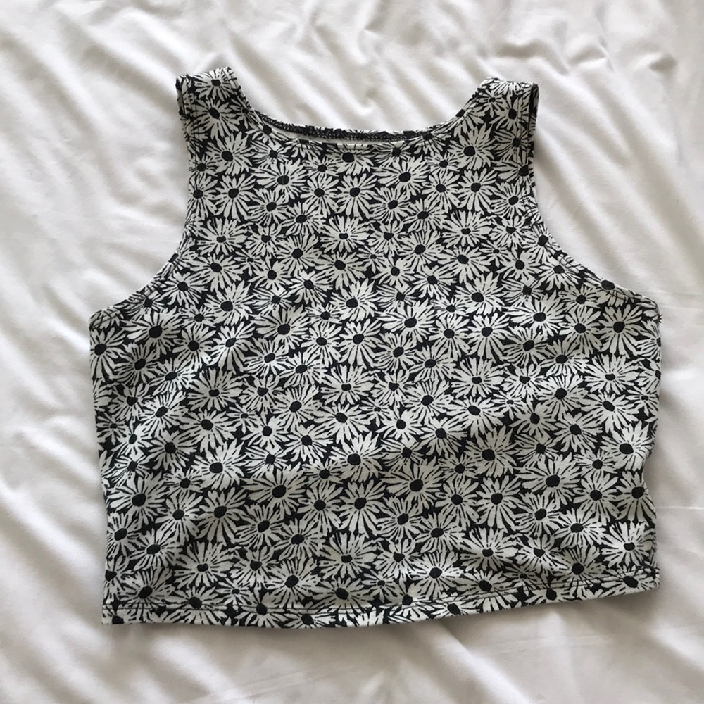 Cotton/Spandex Cropped Tank